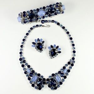 Vintage Crystal Jewelry Set